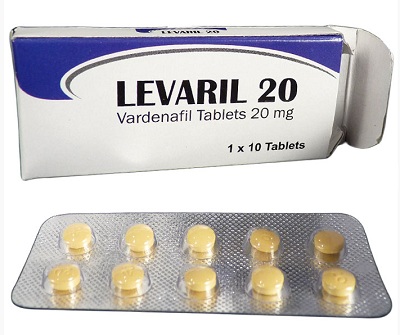 Леварил (Levaril), 20 мг, таблетки варденафила